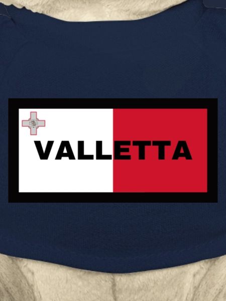 La Valette à Malte Drapeau