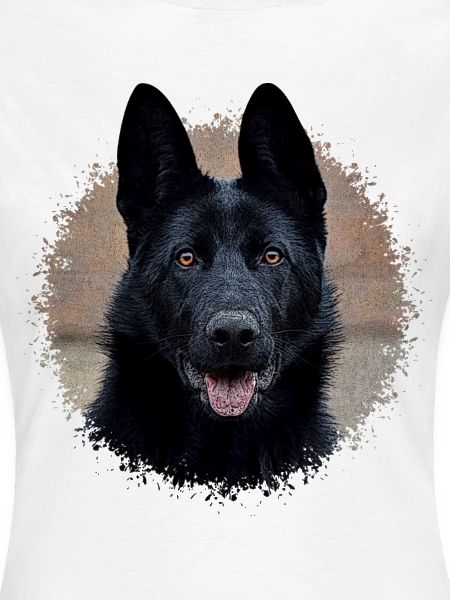 Schwarzer Schäferhund