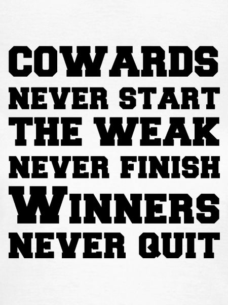 Cowards Winners