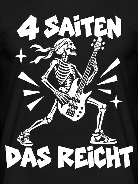 Vier Saiten reichen
