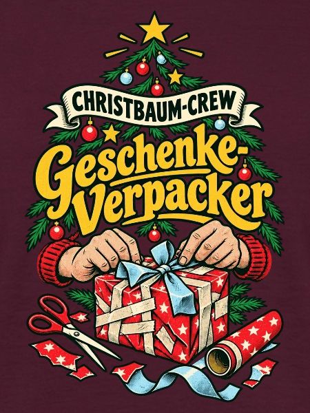 Christbaum-Crew Geschenke-Verpacker