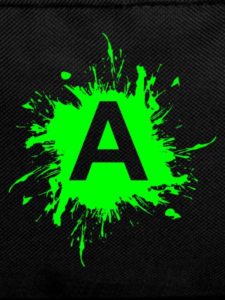 Team A Buchstabe A Anfangsbuchtabe