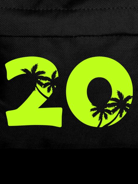 20er Tropenpalmen Retro