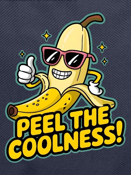 Schälen Sie die Coolness!