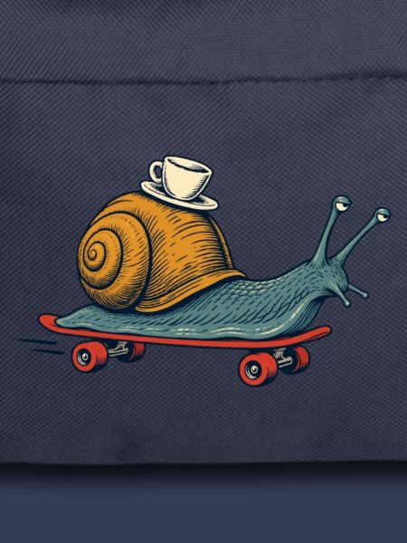 Skate-Schnecke mit Espresso