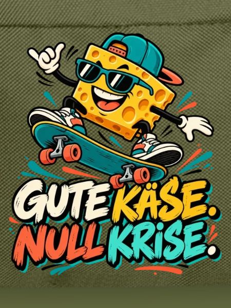 Käse-Skateboard: Gute Käse Null Krise