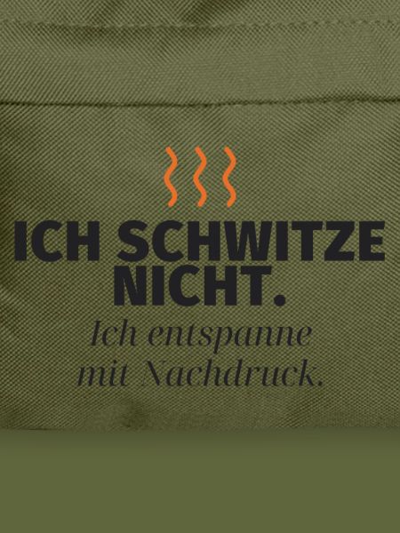Ich schwitze nicht – Nachdruck-Relax