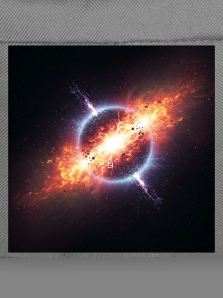 Kosmischer Orbit Kunstdruck