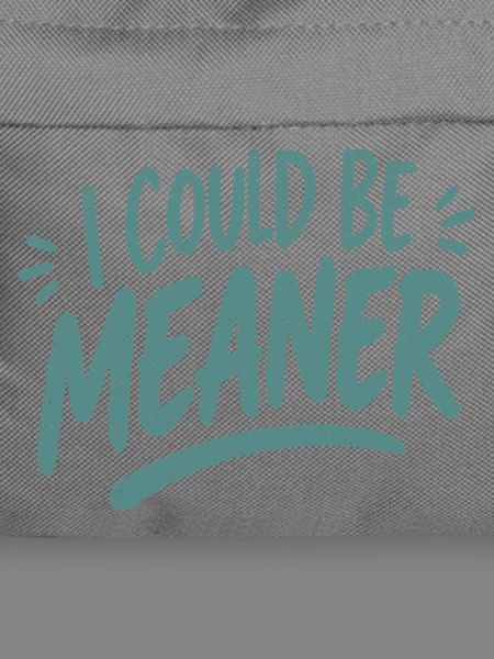 I Could Be Meaner