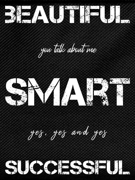 beautiful successful smart
