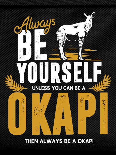 Rätselhaftes Okapi Kongobecken