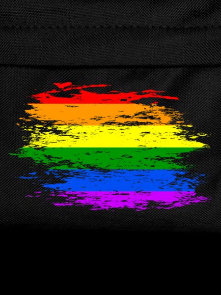 Regenbogen Flagge used