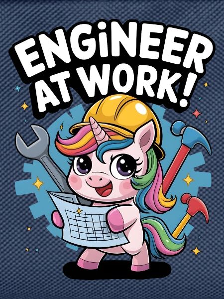 Ingenieur bei der Arbeit!