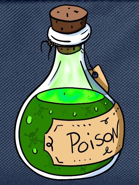 Gift Flasche