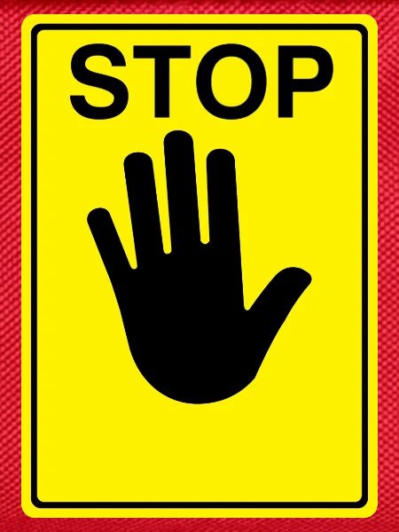 Stop Schild Logo