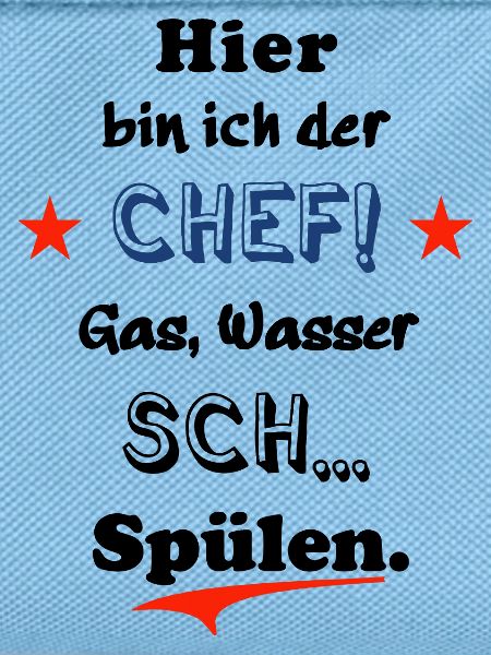 hier bin ich der chef