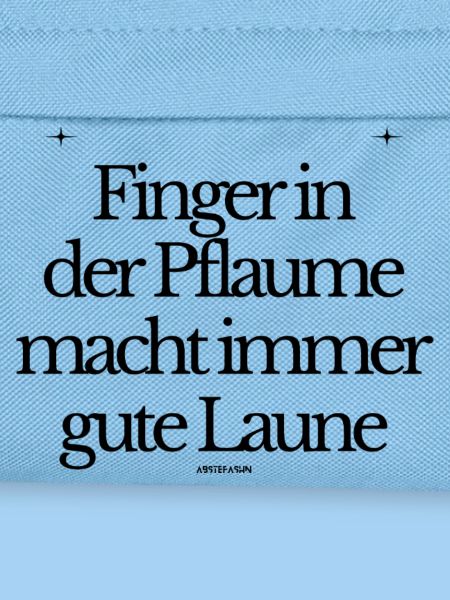Finger in der Pflaume