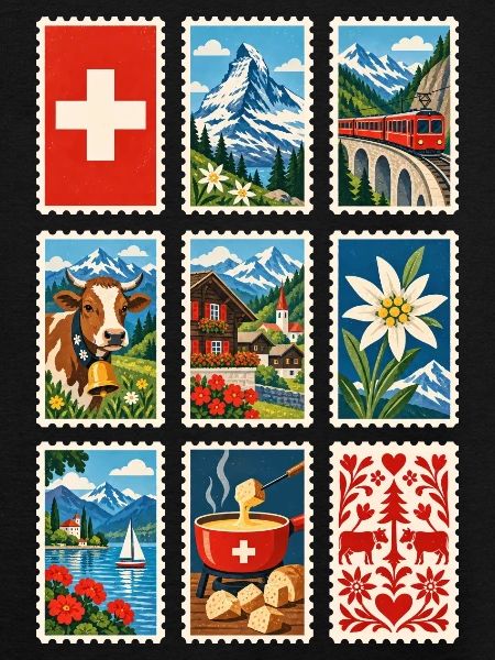 Schweiz Briefmarken
