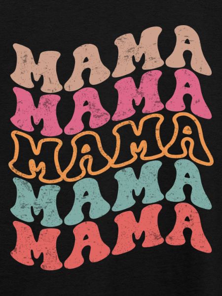 Wellige Regenbogen-Mama