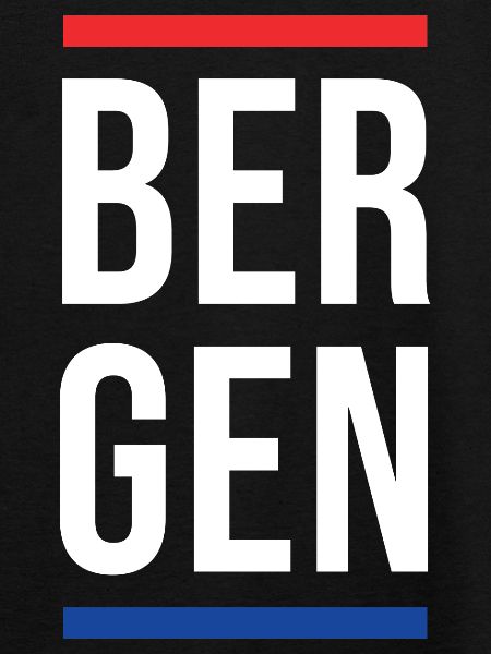 Bergen Bold Block-Typografie