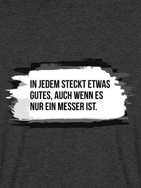 Grantiger Misanthrop Küchenmesser