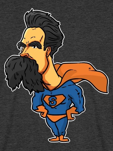 Brillanter Philosoph Nietzsche