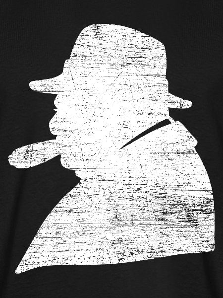 Standhafter Churchill Staatsmann