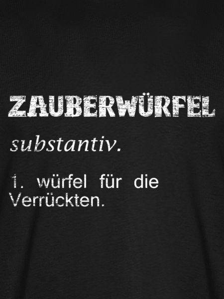 Zauber Würfel Geschenk