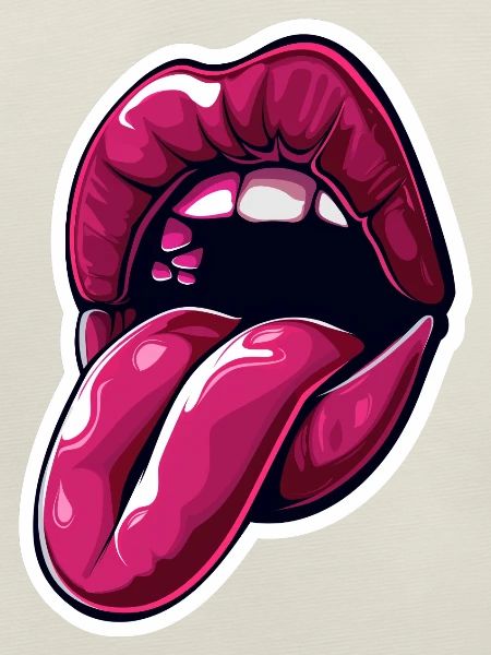 Sticker Zunge