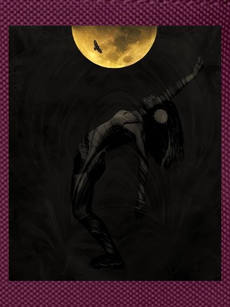 Mondtanz Silhouette