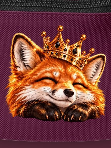 Königlicher Fuchs mit Krone