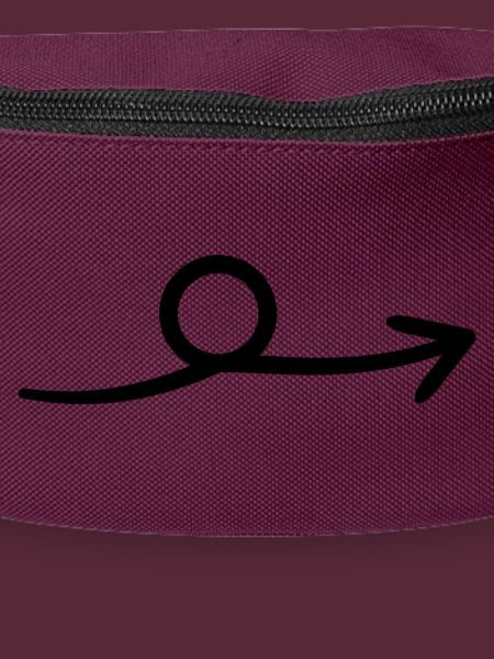 Kringel-Pfeil - handgezeichnet