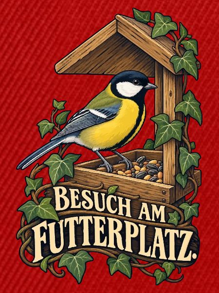 Kohlmeise - Besuch am Futterplatz Vogel