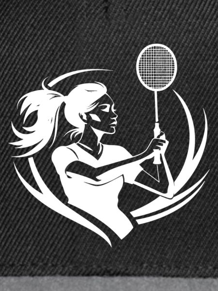 Badminton Frau