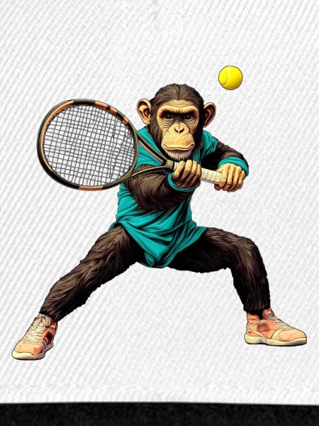 Tennis Schimpanse Affen