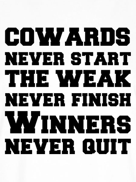Cowards Winners
