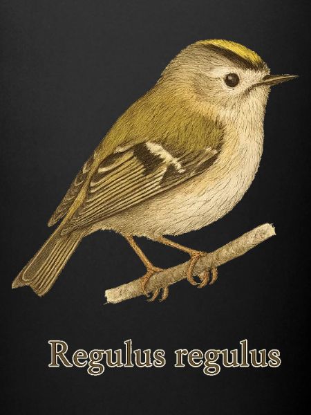 Wintergoldhähnchen – Regulus regulus