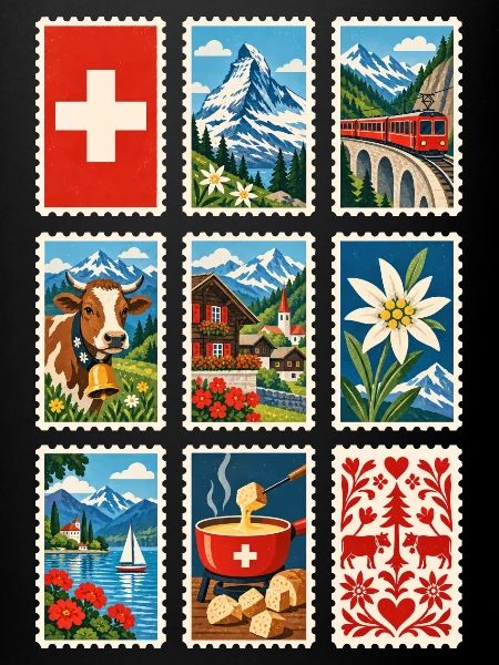 Schweiz Briefmarken