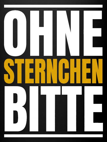 Ohne Sternchen bitte Gendern
