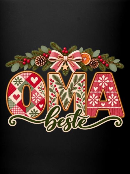 Beste Oma – Weihnachten Patchwork