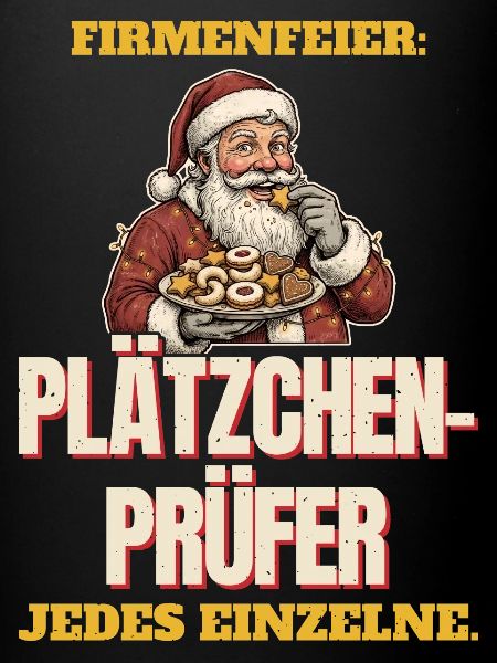 Firmenfeier: Plätzchen-Prüfer