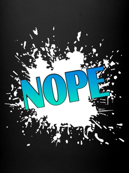 NOPE Farb Spritz-Design