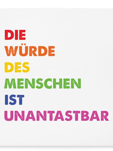 Menschenrechte Regenbogen Grundgesetz