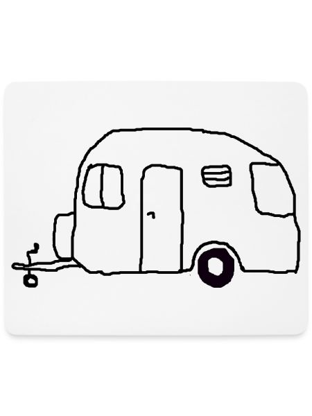 wohnwagen zeichnung