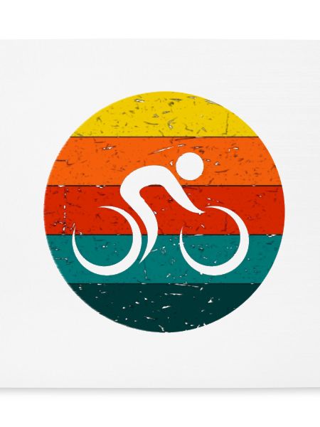 Retro Fahrrad Sonnenuntergang