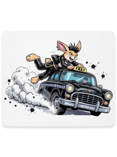 Bunny Punk im Taxi-Action