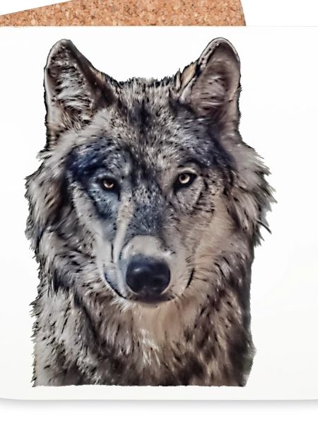 Wolfkopf von vorne