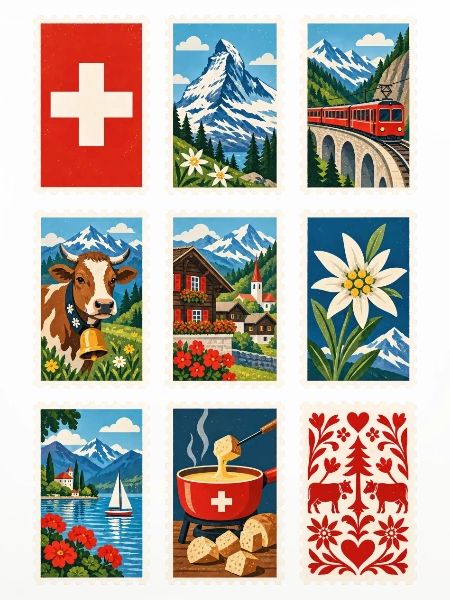 Schweiz Briefmarken