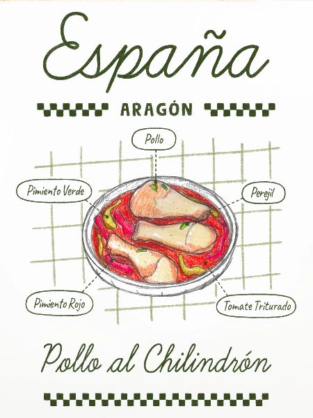 Huhn mit Chilindrón