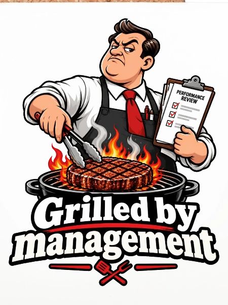 Grilled by Management
